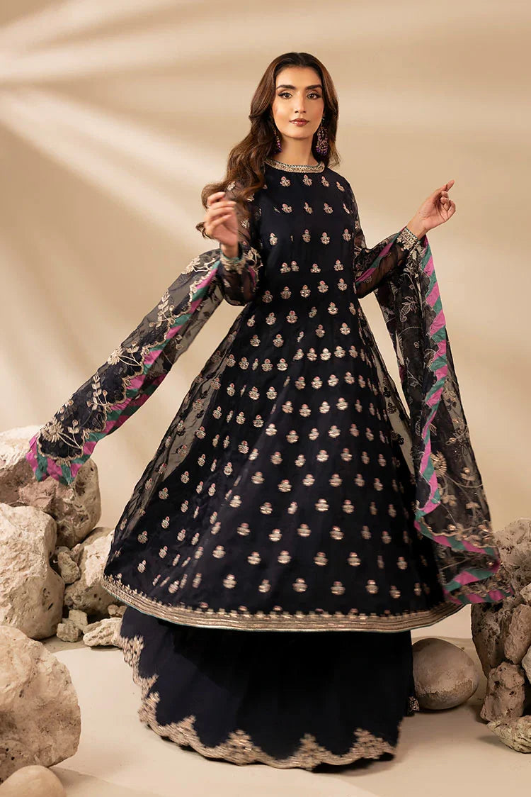 Picture of 3-PC Stitched Embroidered Suit - Available at Raja Sahib