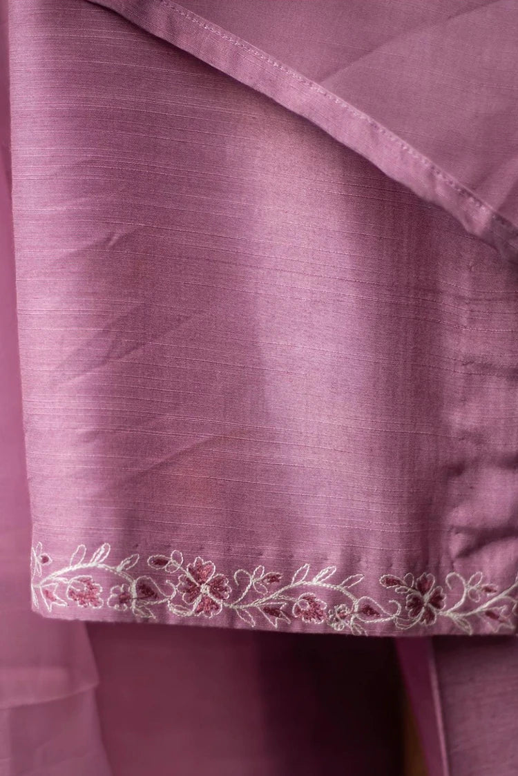 Picture of Zauk - Festive Edit - 3 Piece - Lavender - Available at Raja Sahib