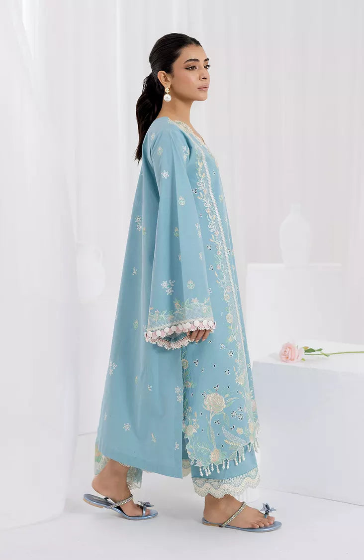 Picture of Fiona - 3 Piece Embroidered Lawn - Glacea - Available at Raja Sahib