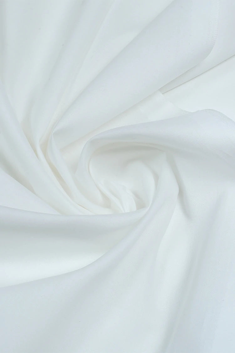 Picture of Fabrich - Men's Unstitch Cross Stitch Embroidered Neckline Kameez Shalwar - Off White - Available at Raja Sahib