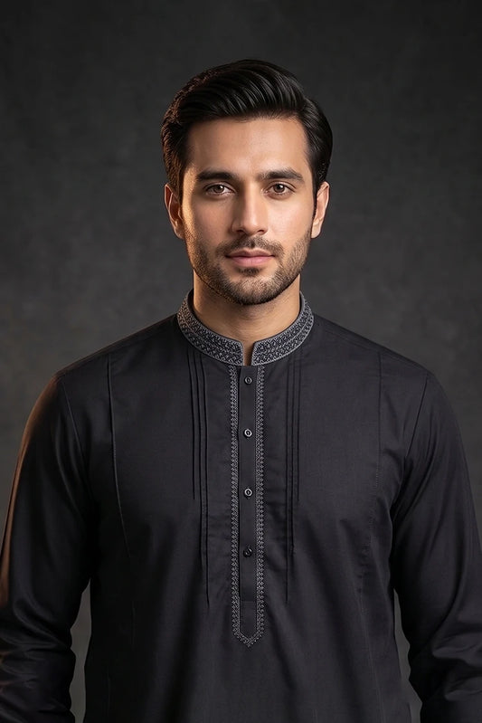 Picture of Fabrich - Premium Embroidered Unstitched Suit - FAB-9853 - Available at Raja Sahib