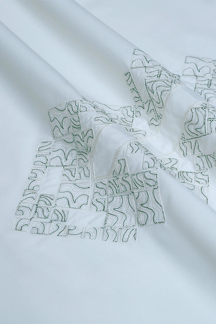 Picture of Fabrich - Blended Embroidered Kameez Shalwar - Available at Raja Sahib