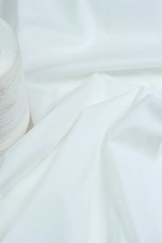 Picture of Fabrich - Men's Unstitch Soft Cotton Kameez Shalwar - Off White - Available at Raja Sahib