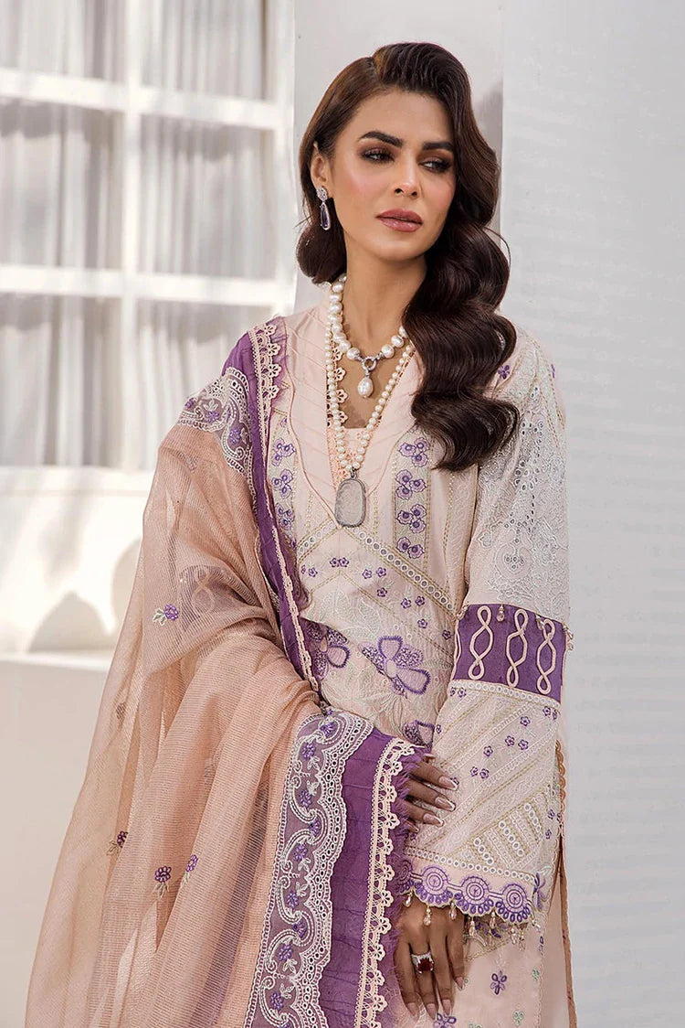 Picture of Tessa - Festive Lawn - Carnelian Blossom - Available at Raja Sahib