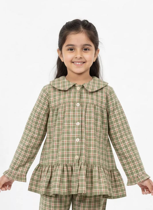 Picture of Peelu - Flannel - Co-ord Set - Available at Raja Sahib