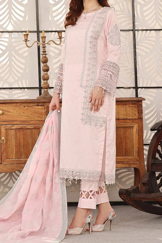 Picture of Tasneem Shamim - Zumra Luxury Festive - Seljan | Jacquard | 3-Piece MTO - Available at Raja Sahib