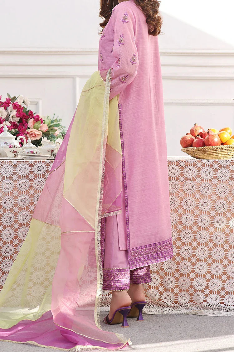 Picture of Tasneem Shamim - Zumra Luxury Festive - Sila - Diamond Cotton - 3-Piece MTO - Available at Raja Sahib