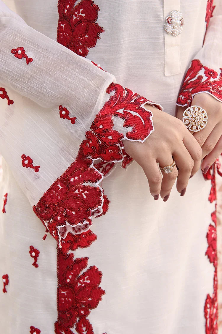 Picture of Tasneem Shamim - Zumra Luxury Festive - Pinar - Diamond Cotton - 3-Piece MTO - Available at Raja Sahib