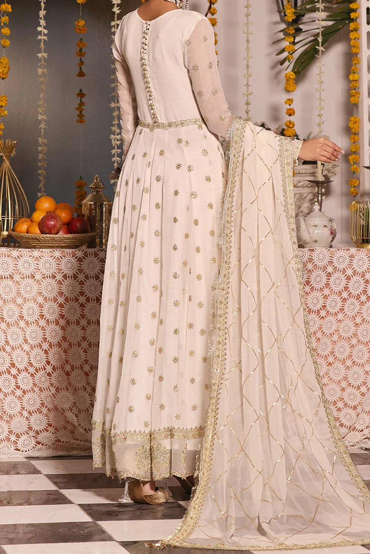 Picture of Tasneem Shamim - Zumra Luxury Festive - Ela - Chiffon - 3-Piece MTO - Available at Raja Sahib