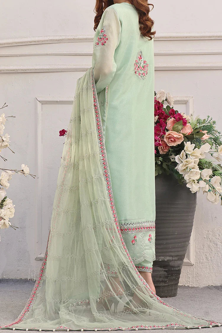 Picture of Tasneem Shamim - Zumra Luxury Festive - Defne - Masuri - 3-Piece MTO - Available at Raja Sahib