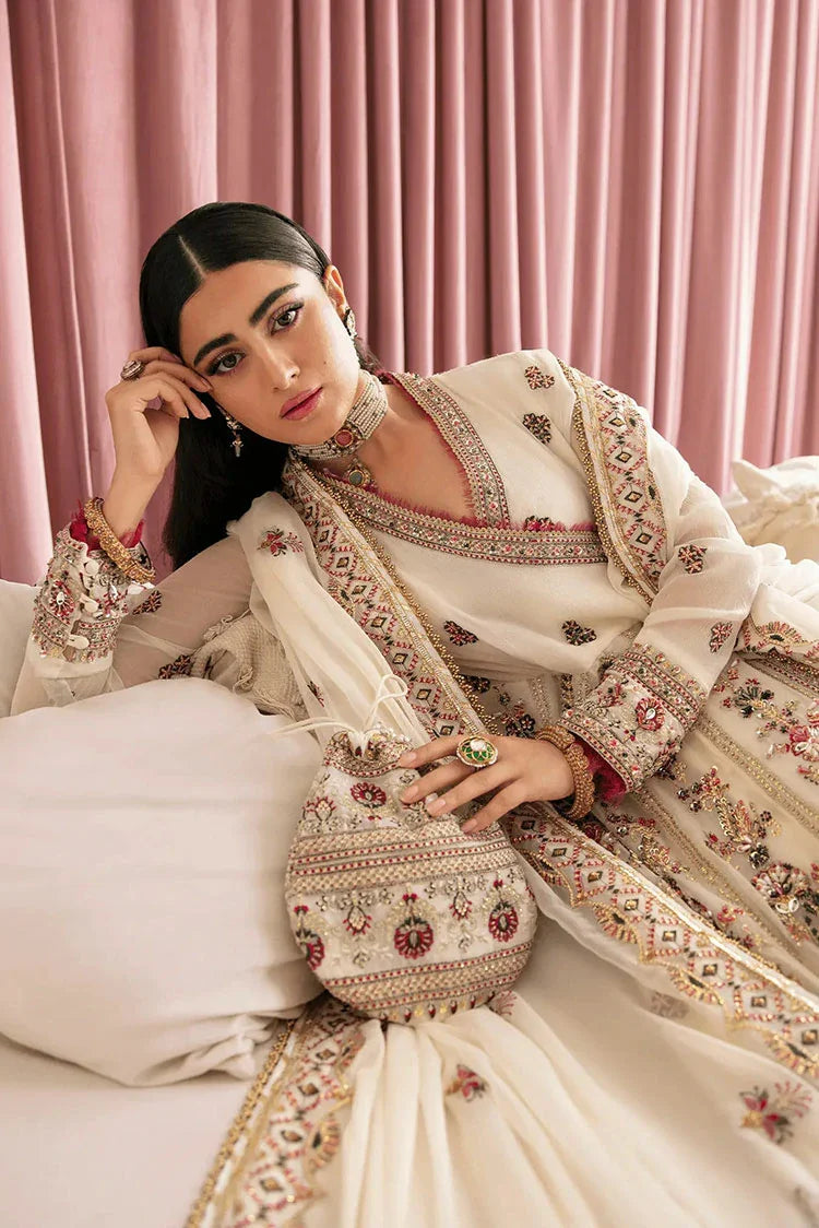 Picture of Fabiha Fatima - Zebaish Wedding Collection - Evara - Available at Raja Sahib