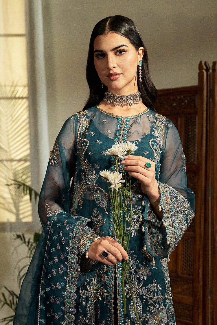 Picture of Fabiha Fatima - Mehar o Maah Luxury Festive - Bloom - Available at Raja Sahib