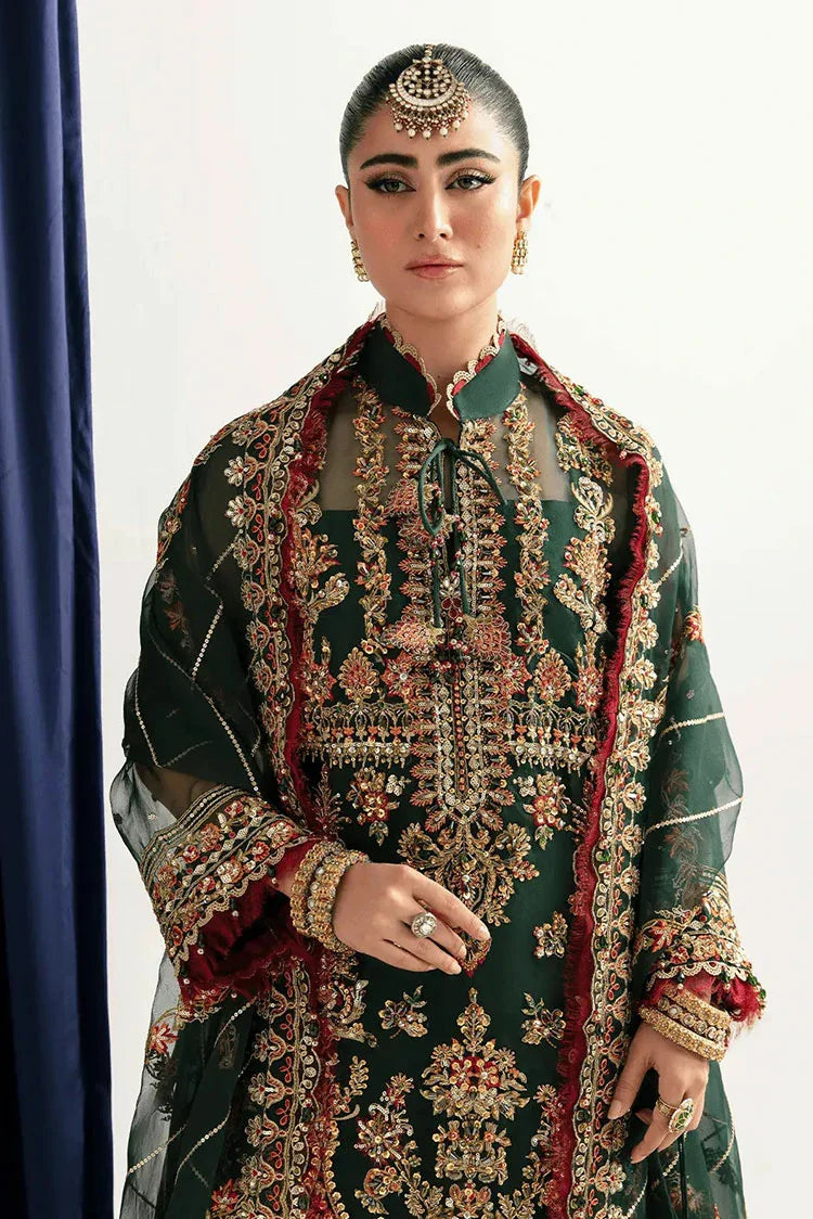 Picture of Fabiha Fatima - Zebaish Wedding Collection - Aurora - Available at Raja Sahib