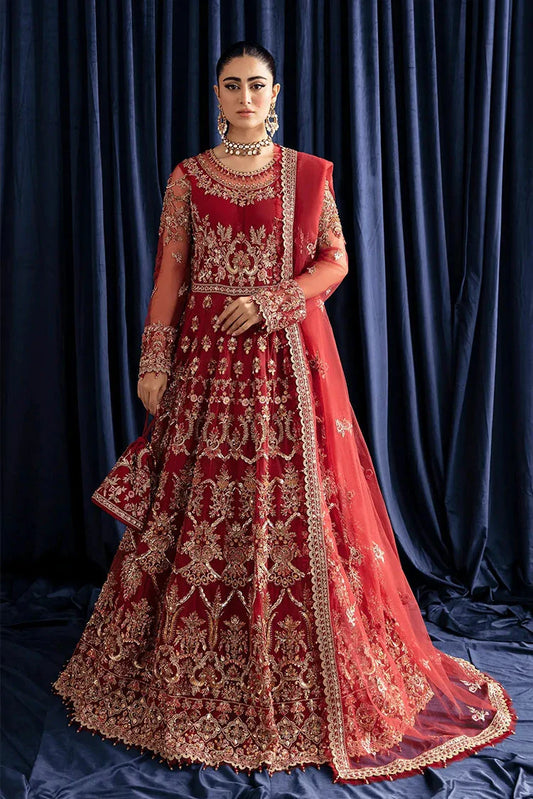 Picture of Fabiha Fatima - Zebaish Wedding Collection - Leela - Available at Raja Sahib