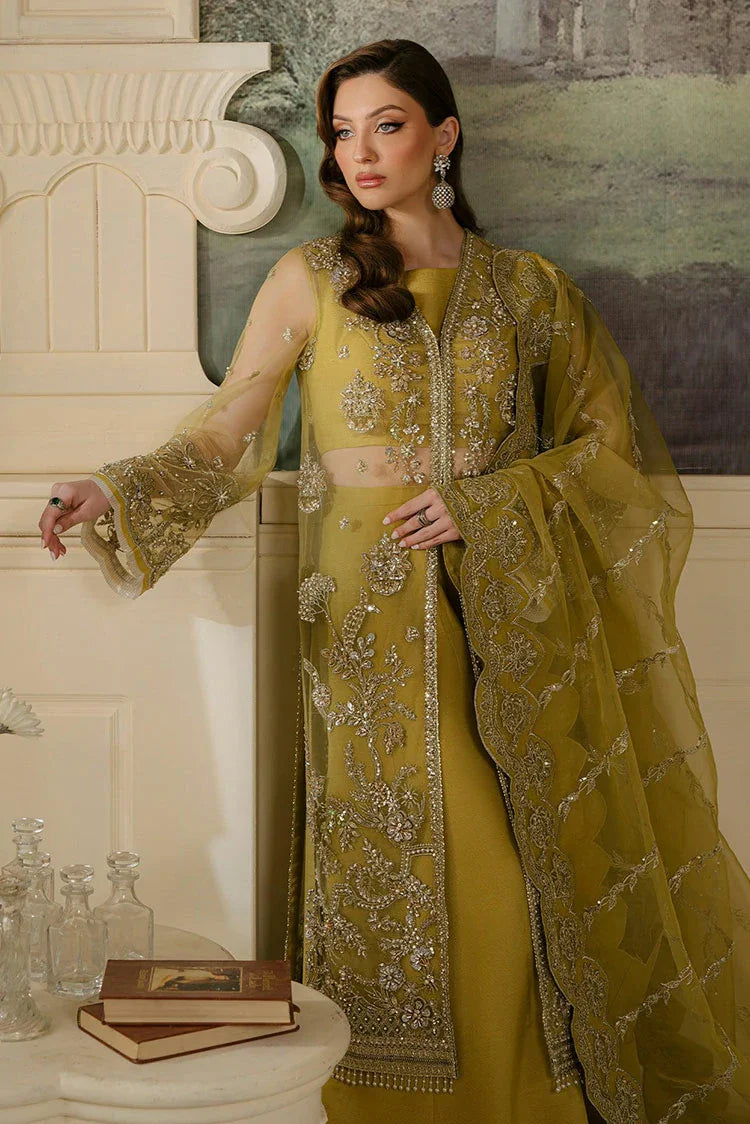 Picture of Fabiha Fatima - Reve Royal Festive - Citrine - Available at Raja Sahib