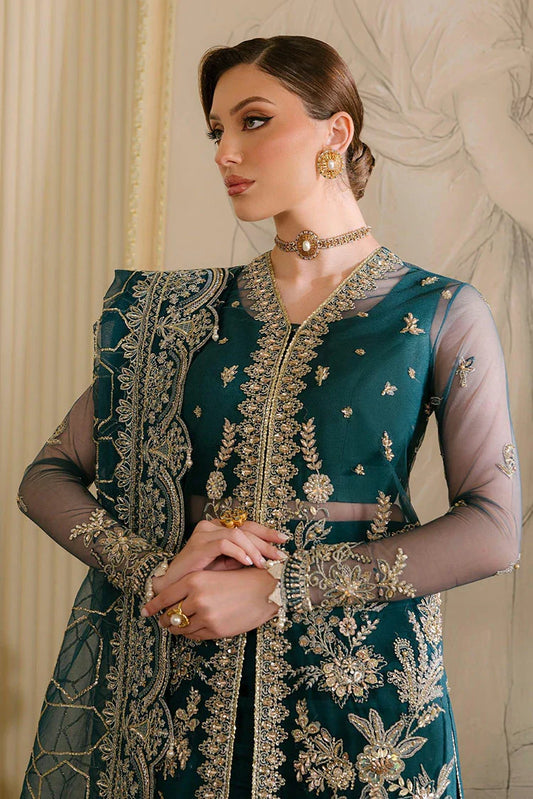 Picture of Fabiha Fatima - Reve Royal Festive - Sapphire - Available at Raja Sahib