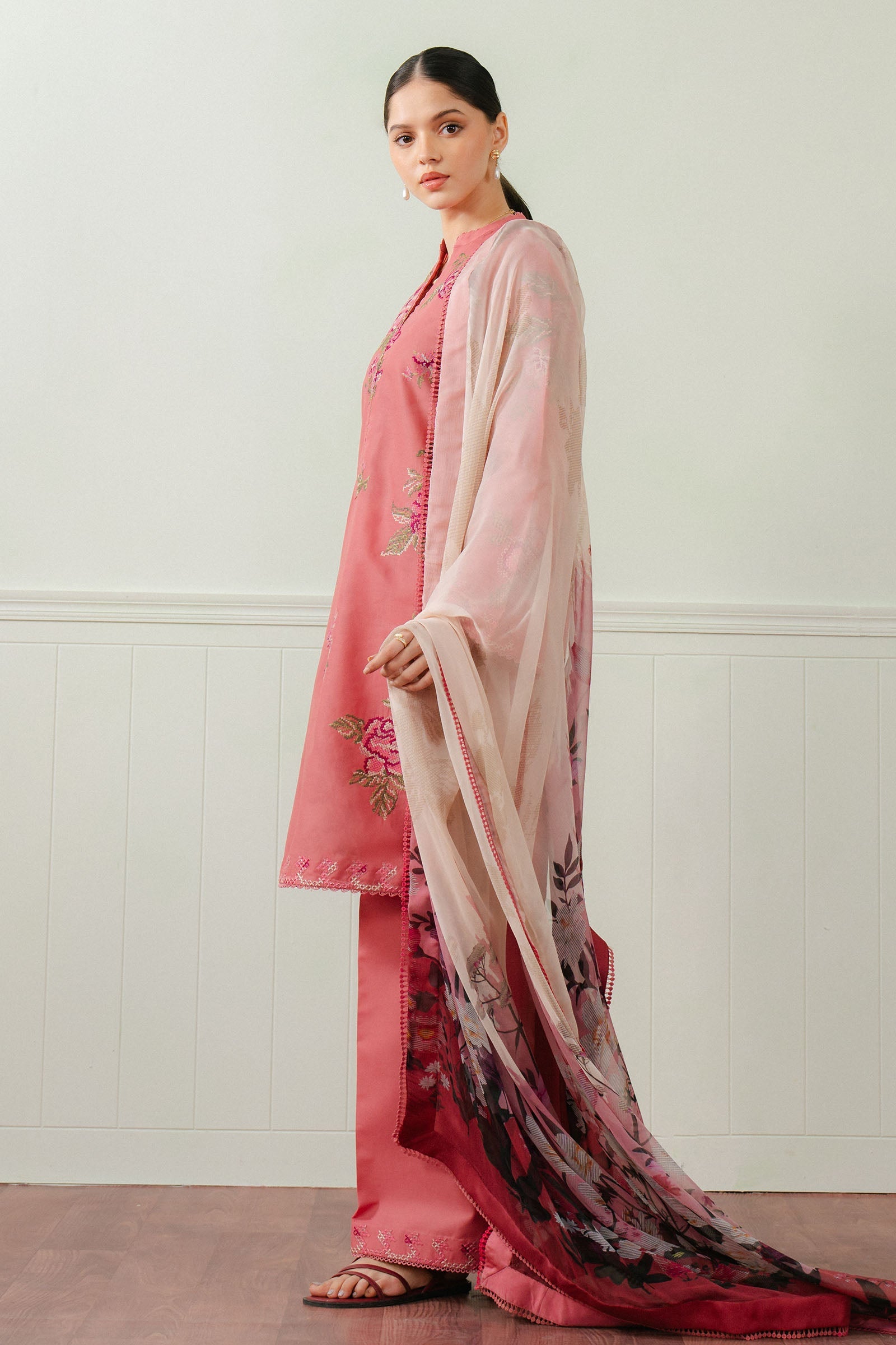 Picture of Zara Shahjahan - Coco Lawn Collection - FREYA-4A - Available at Raja Sahib