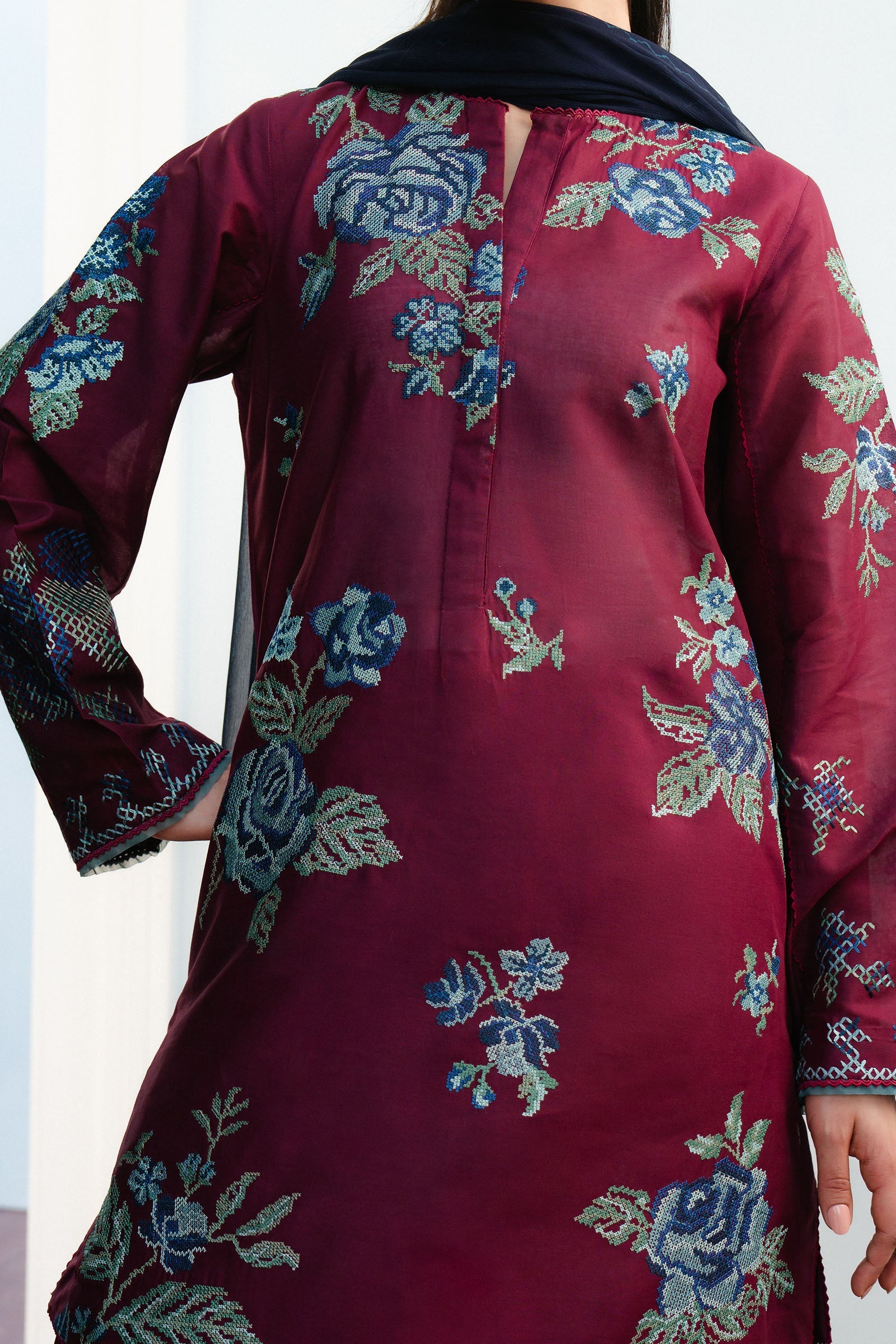 Picture of Zara Shahjahan - Coco Lawn Collection - FREYA-4B - Available at Raja Sahib