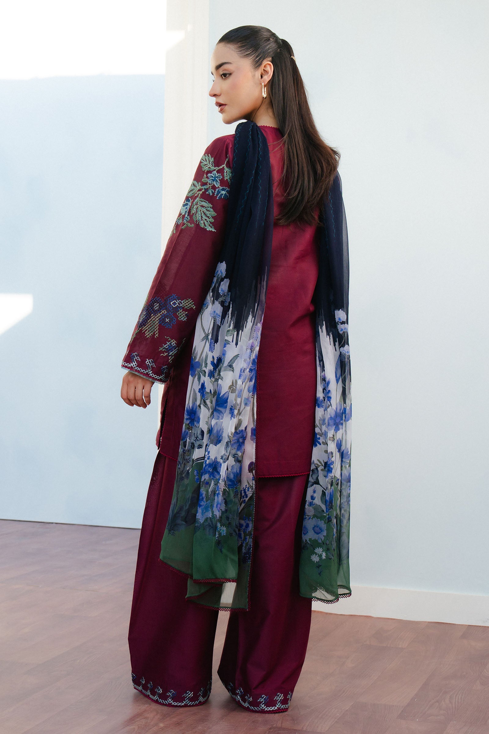 Picture of Zara Shahjahan - Coco Lawn Collection - FREYA-4B - Available at Raja Sahib