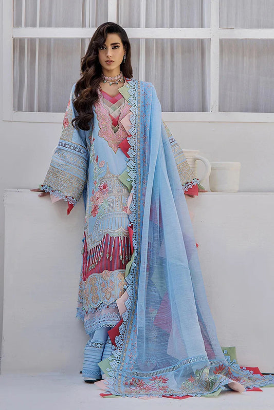 Picture of Tessa - Festive Lawn - Sakura Skyline - Available at Raja Sahib