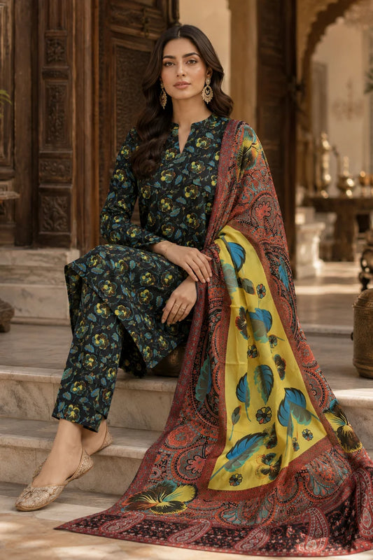 Picture of Kleren - Digital Printed Doria Lawn - F-23 - Unstitched - Available at Raja Sahib