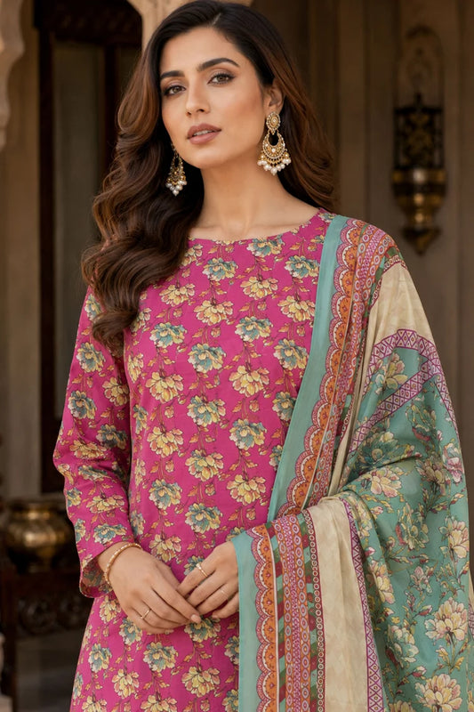 Picture of Kleren - Digital Printed Doria Lawn - F-29 - Unstitched - Available at Raja Sahib