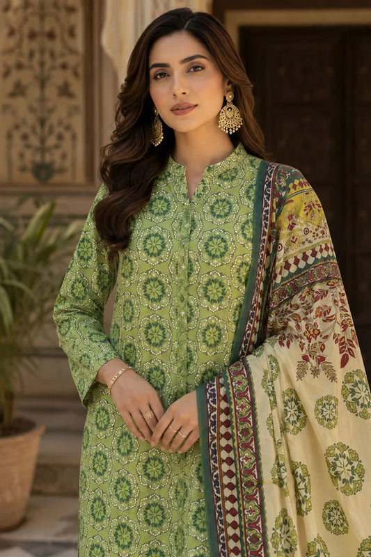 Picture of Kleren - Digital Printed Doria Lawn - F-36 - Unstitched - Available at Raja Sahib