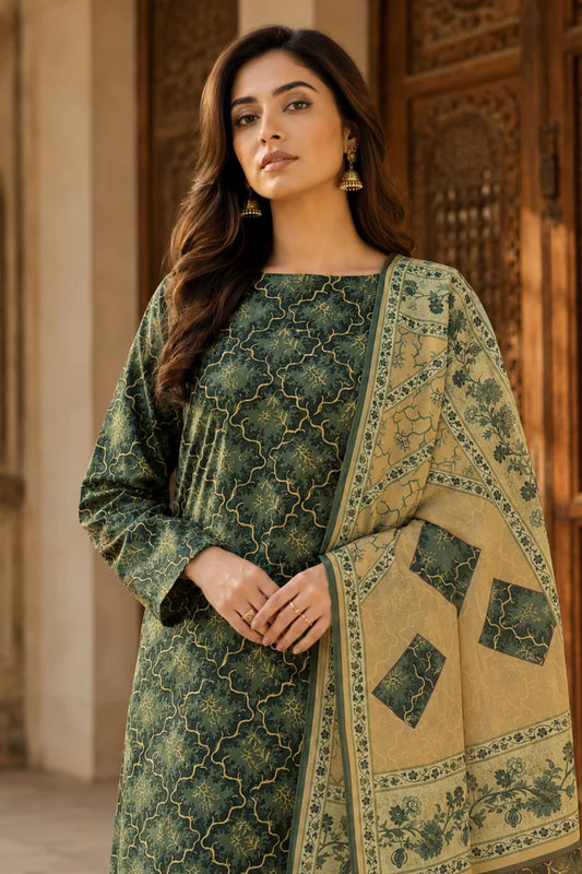 Picture of Kleren - Digital Printed Doria Lawn - F-39 - Unstitched - Available at Raja Sahib