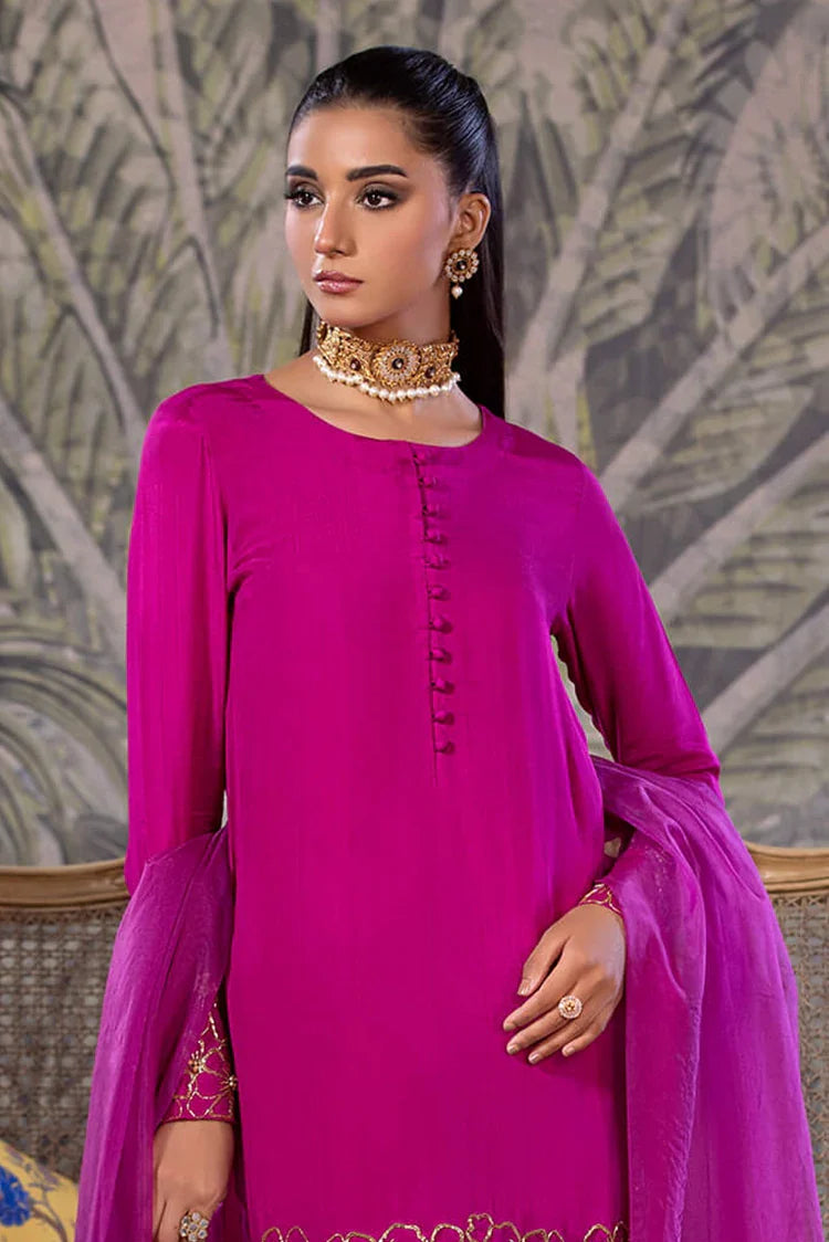 Picture of <!--eq-->Amber Imran - Punkh Luxury Formals - Fuschia Flair - Available at Raja Sahib
