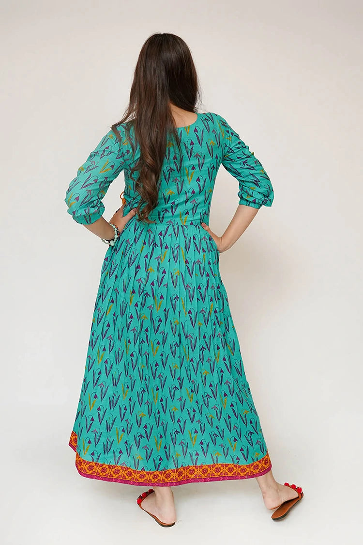 Picture of Senorita - Girls Eid Dress - Casual Maxi - Cotton Lawn Printed - GAA-03476 - Available at Raja Sahib