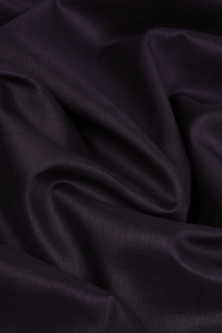 Picture of Fabrich - Cotton-Lawn Unstitched Kameez Shalwar - Eggplant - Available at Raja Sahib