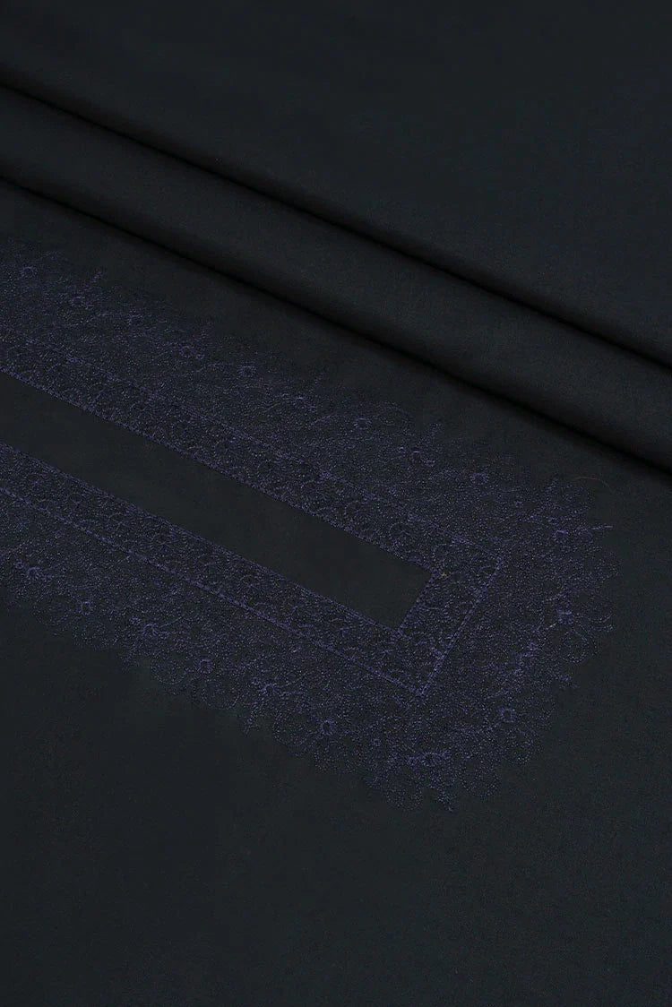 Picture of Fabrich - Cotton Thread Embroidered Kameez Shalwar - Black - Available at Raja Sahib