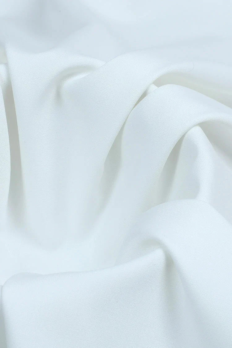 Picture of Fabrich - Men's Unstitch Multi-Colored Embroidered Kameez Shalwar - Off White - Available at Raja Sahib