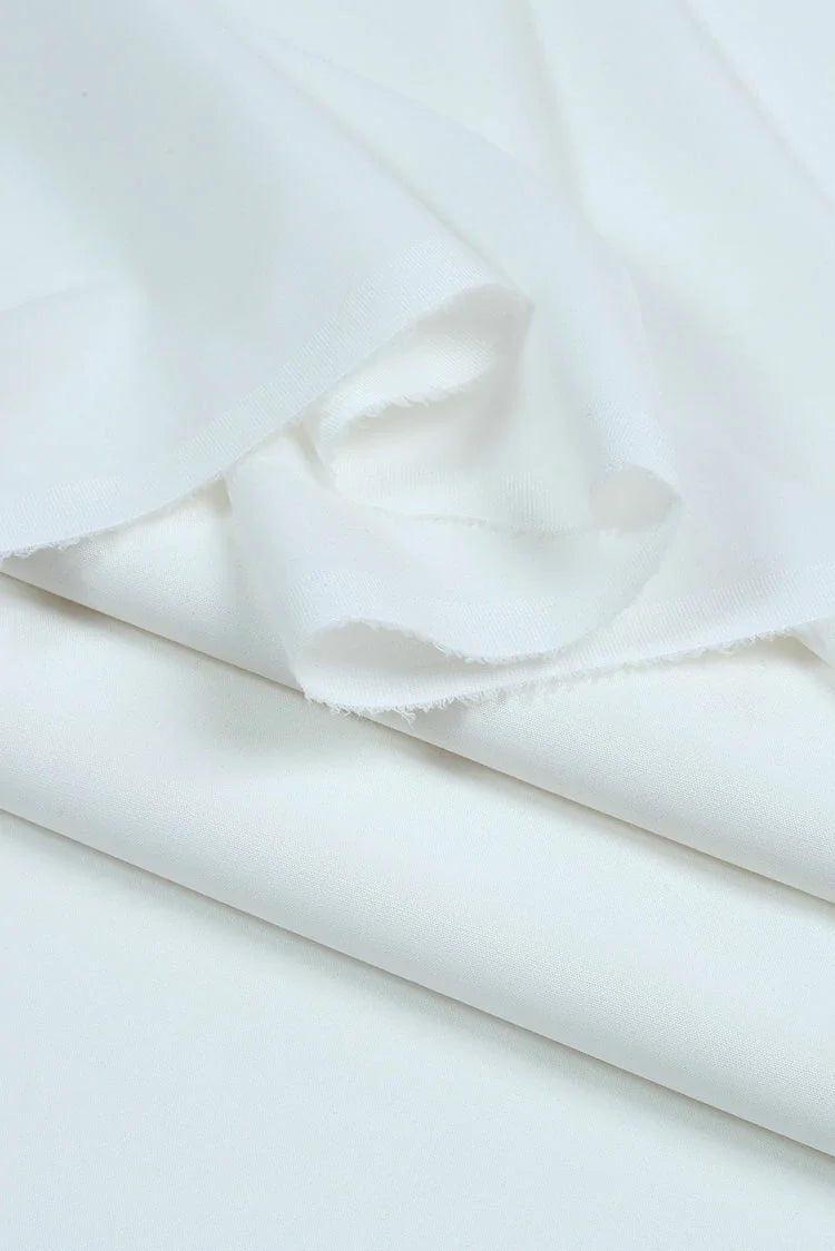 Picture of Fabrich - Men's Unstitch Semi-Formal Embroidered Kameez Shalwar - Off White - Available at Raja Sahib