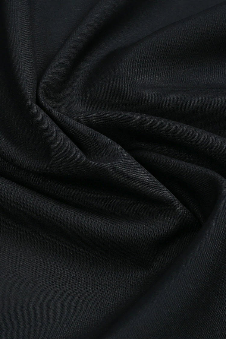 Picture of Fabrich - Men's Unstitch Multi-Colored Embroidered Kameez Shalwar - Black - Available at Raja Sahib