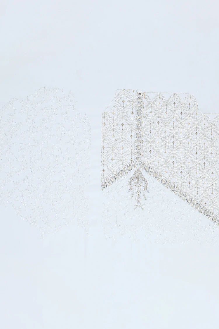 Picture of Fabrich - Men's Embroidered Kameez Shalwar - Off-White - Available at Raja Sahib