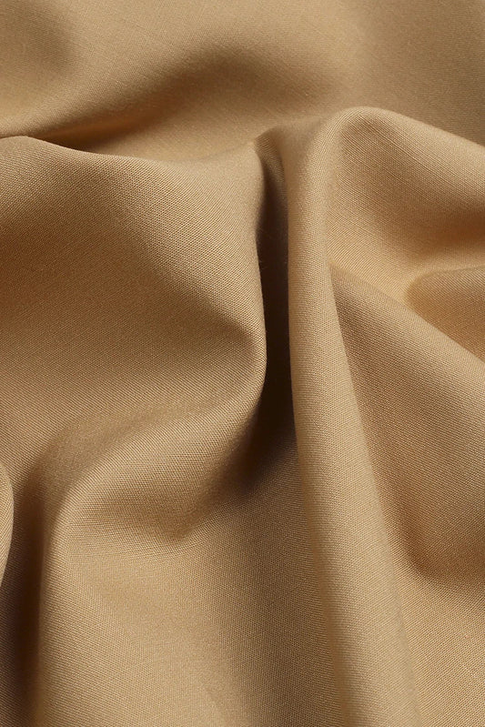 Fabrich - Turbo Wash & Wear Fabric for Men's - Mustard