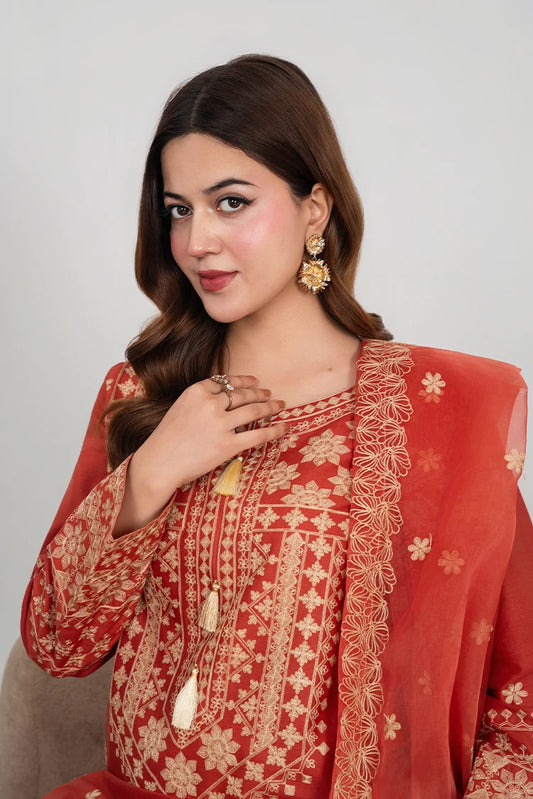 Gulle Eida - 3 Piece Kurta Set - Dreamy Look
