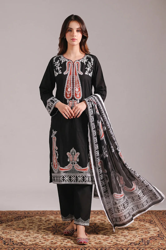 Gulle Eida - 3 Piece Kurta Set - Nisa