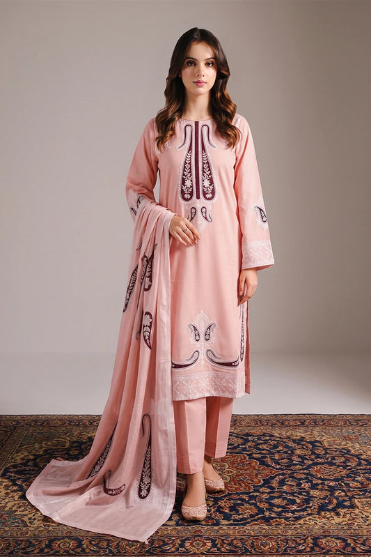 Gulle Eida - 3 Piece Kurta Set - Zeerak