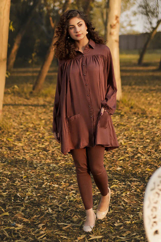 Picture of Hada - Threaded Tales - Tan - Available at Raja Sahib