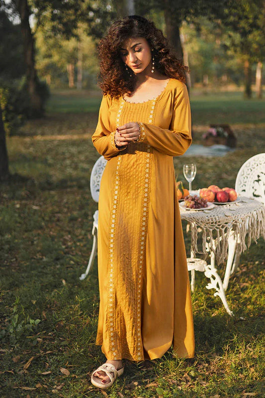 Picture of Hada - Threaded Tales - Amber - Available at Raja Sahib