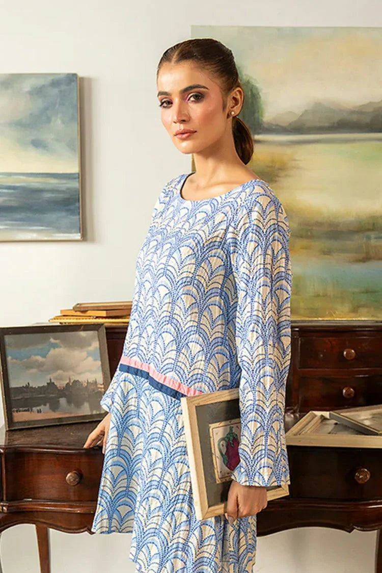 Picture of Hada - Celestial Bloom - Co-Ord Set - Breeze Line - Available at Raja Sahib