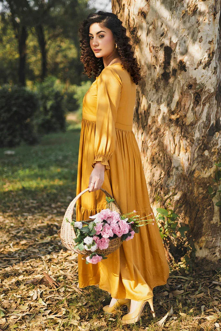 Picture of Hada - Threaded Tales - Goldenrod - Available at Raja Sahib