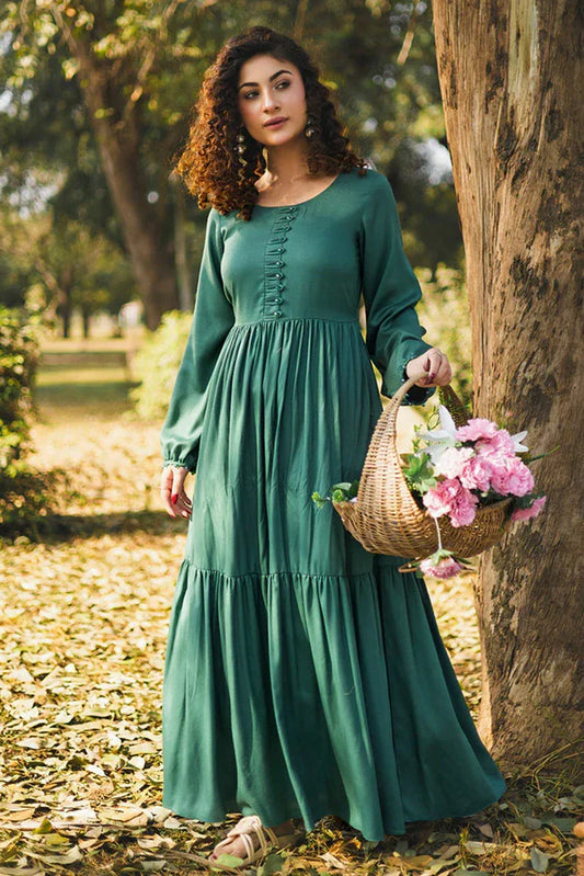 Picture of Hada - Threaded Tales - Jade - Available at Raja Sahib