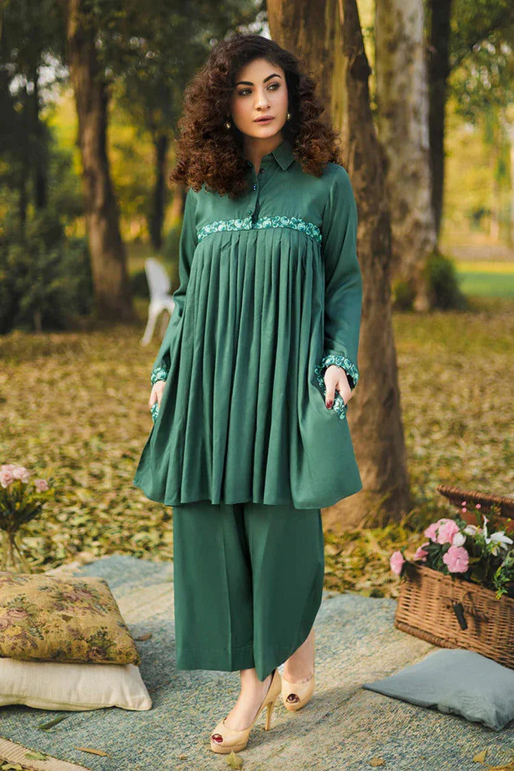 Picture of Hada - Threaded Tales - Emerald - Available at Raja Sahib