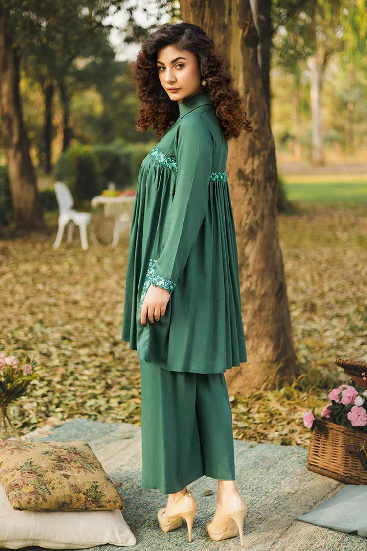 Picture of Hada - Threaded Tales - Emerald - Available at Raja Sahib