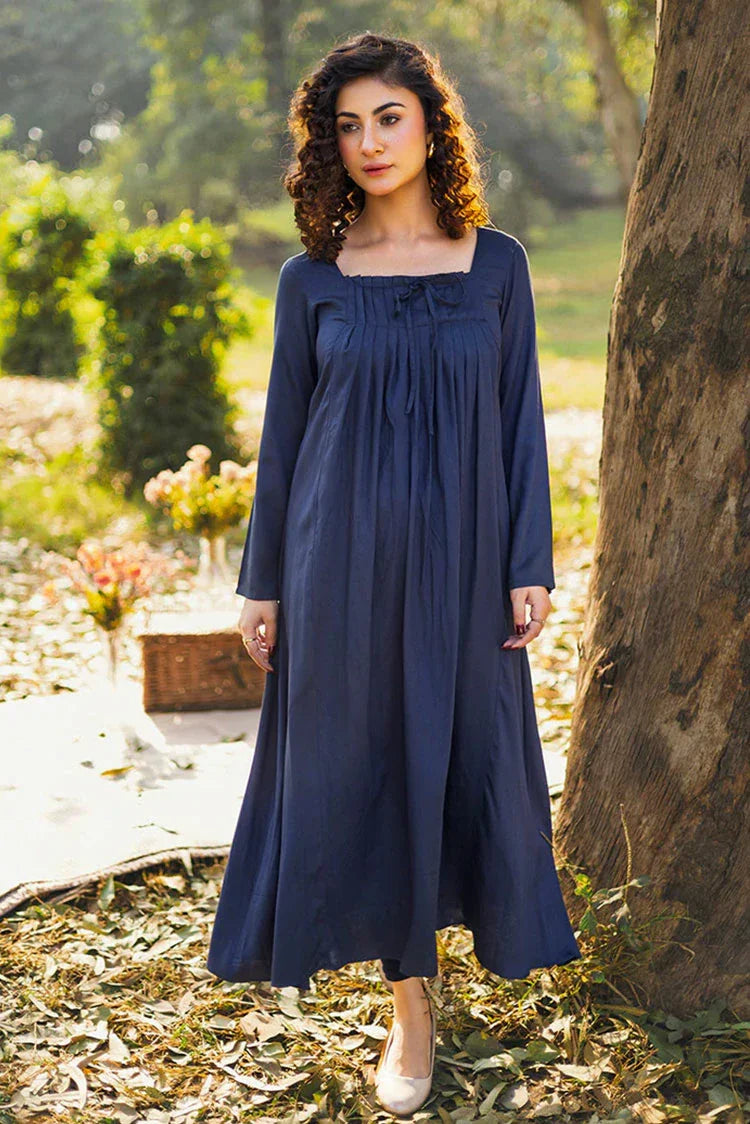 Picture of Hada - Threaded Tales - Indigo - Available at Raja Sahib