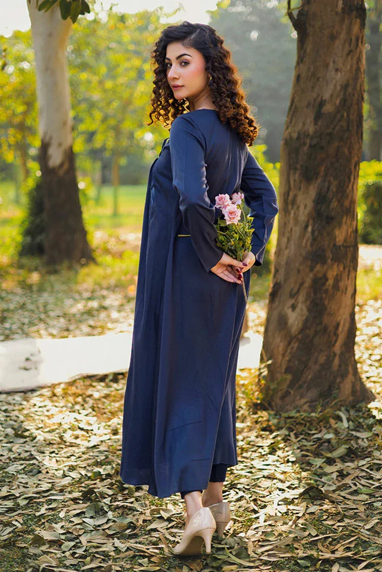 Picture of Hada - Threaded Tales - Indigo - Available at Raja Sahib