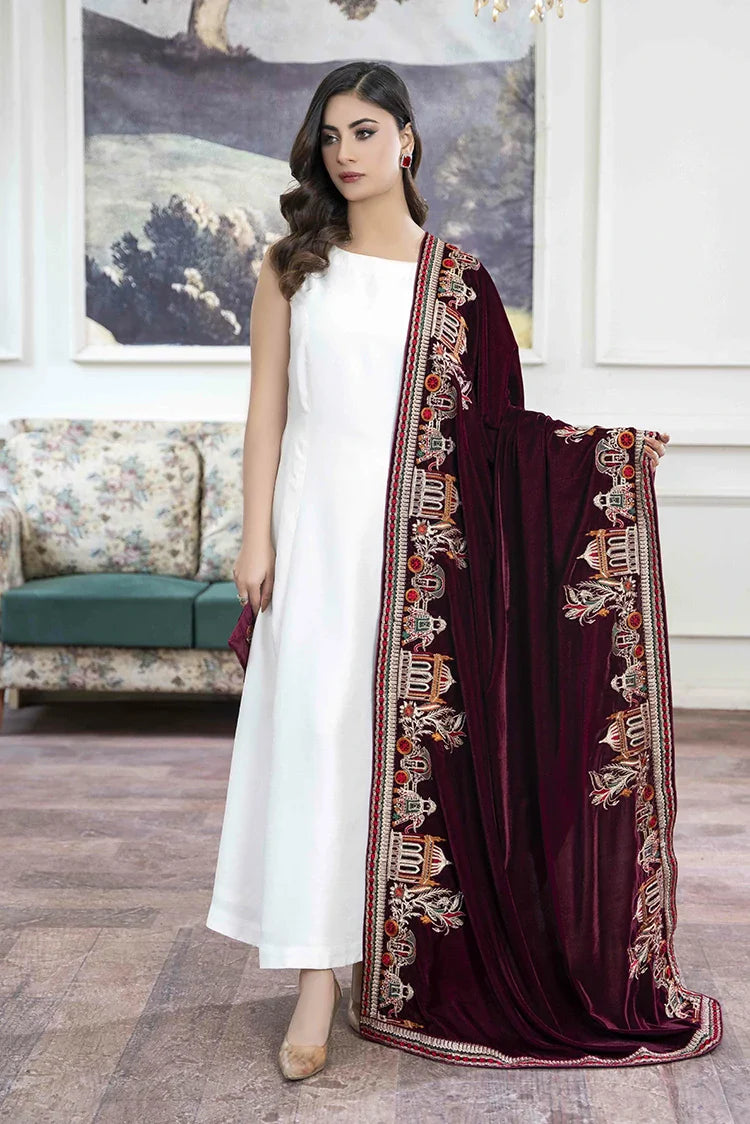 Picture of Hadia Batool - Parizad Collection - Zora Shawl - Available at Raja Sahib